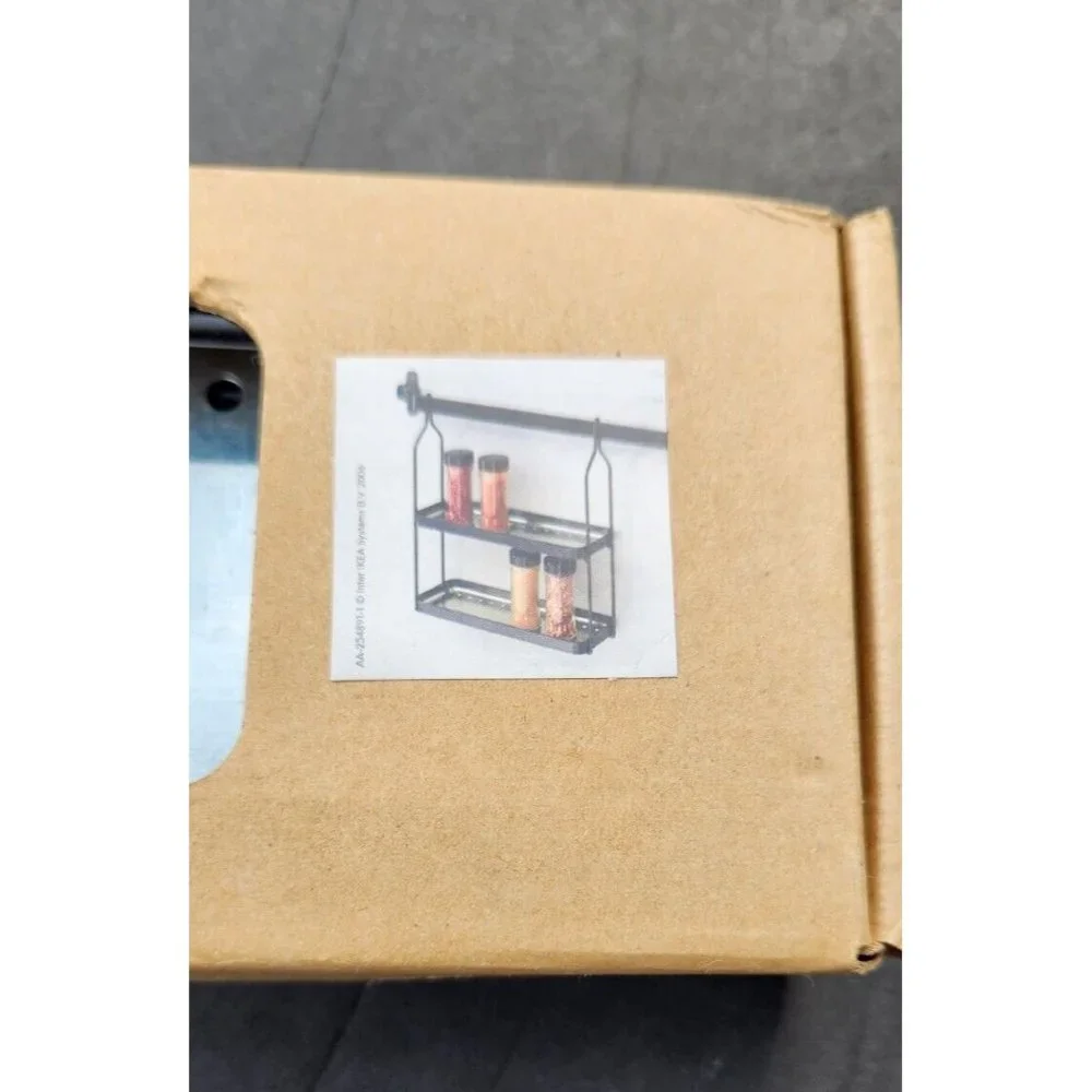 IKEA KROKEN Hanging Shelf Spice Rack Shelf Tina Christensen